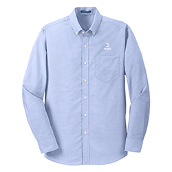 MEN'S PORT AUTHORITY TALL SUPERPRO OXFORD SHIRT