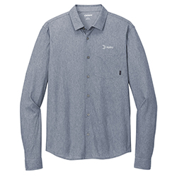 OGIO MEN'S EXTEND LONG SLEEVE BUTTON-UP